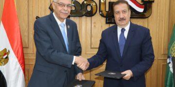 رئيس جامعة المنوفية ومحافظ المنوفية يوقعان بروتوكول تعاون للإشراف الهندسي والفني والاستشاري على مشروعات المحافظة