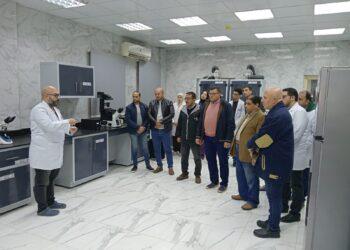 مياه المنوفية: نائب رئيس الشركة القابضة ورئيس مياه المنوفية يتابعان مشروعات «حياة كريمة»