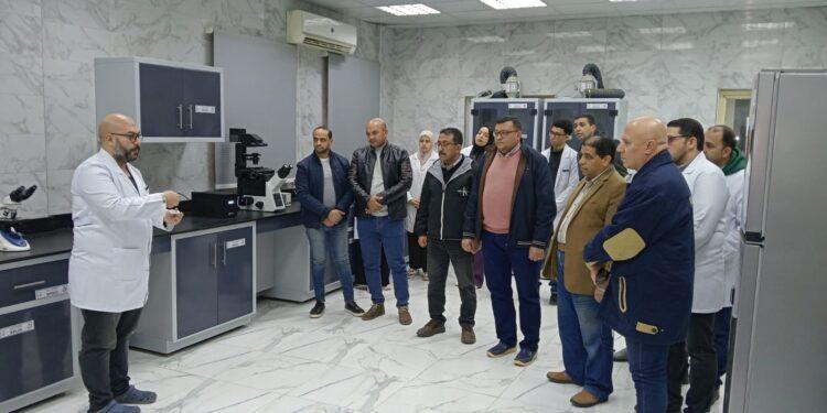 مياه المنوفية: نائب رئيس الشركة القابضة ورئيس مياه المنوفية يتابعان مشروعات «حياة كريمة»