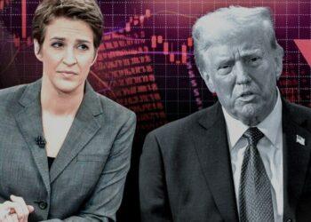 المذيعة راشيل مادو: ترامب هو أسوأ رئيس في التاريخ، ونسبة تأييده في أدنى مستوياتها