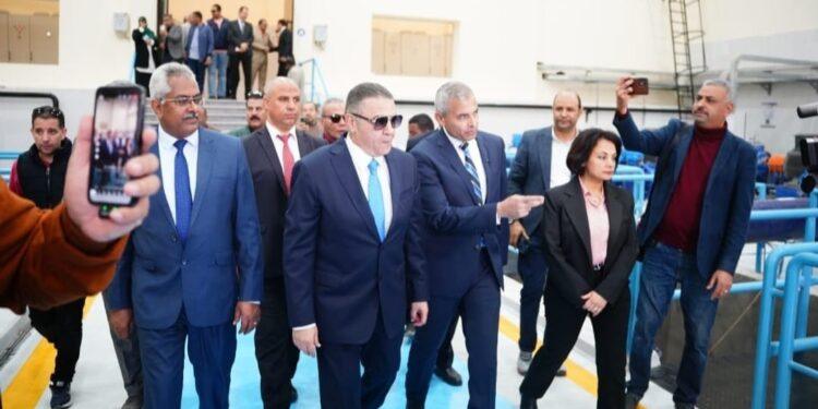 تزامنًا مع احتفالات المحافظة بعيدها القومي محافظ البحر الأحمر يفتتح محطة مياه الدهار