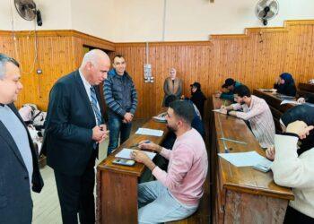 رئيس جامعة الدلتا التكنولوجية يتفقد ختام اختبارات الفصل الدراسي الأول للعام الجامعي 2025/2026