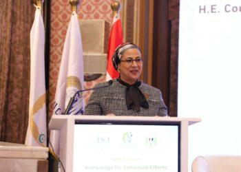 المستشارة أمل عمار تشارك إطلاق المكتبة القانونية الرقمية يأتي تنفيذًا لتكليفات الرئيس عبد الفتاح السيسي