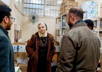 مرور مدير فرع القليوبية للتأمين الصحي على وحدات بنها