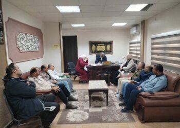 مدير الشباب والرياضة يناقش أنشطة إجازة نصف العام مع مديري الإدارات بشمال سيناء .