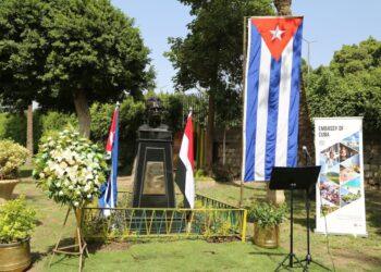 سفارة كوبا بمصر تحى الذكرى ال 173 للبطل القومي الكوبى خوسيه مارتي