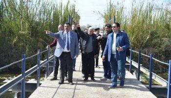 محافظ المنوفية: معاينة الموقع المقترح لإقامة كوبرى يربط بين شرق وغرب شبين الكوم