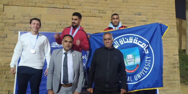 جامعة قناة السويس تحصد الميدالية البرونزية والمركز الثالث في رمي الرمح ببطولة الشهيد الرفاعي للجامعات المصرية لألعاب القوى