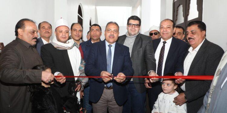 محافظ الشرقية يفتتح مسجد “أم كلثوم” بقرية شنن بمركز أبو كبير