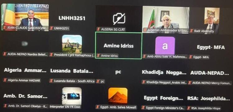 وزير الخارجية يشارك فى اجتماع افتراضي لرواد البنية التحتية