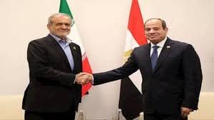 الرئيس السيسي يتلقى اتصالًا هاتفيًا من رئيس الجمهورية الإسلامية الإيرانية