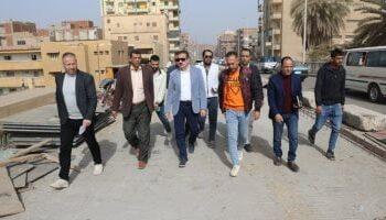 محافظ المنوفية يتفقد رفع كفاءة كوبرى الباجور العلوى ويشدد على مضاعفة الجهود