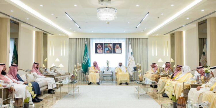 معالي النائب العام د. خالد اليوسف يستقبل أصحاب الفضيلة أعضاء مجلس النيابة العامة وقياداتها ومنسوبيها، وذلك بمناسبة مباشرته أعماله نائبًا عامًا