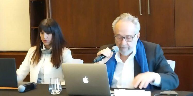 بيدرو أروخو-أغودو المقرر الخاص المعني بحقوق الإنسان يعقد مؤتمر صحفى فى نهاية زيارته للقاهرة