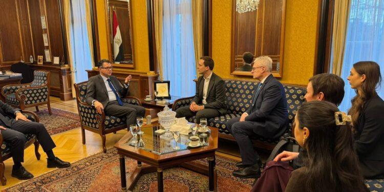 السفير المصري في فيينا يستضيف وفدا من مجموعة الصداقة البرلمانية النمساوية مع دول شمال أفريقيا