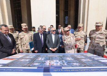 وزير العدل يتفقد مشروع مدينة العدالة بالعاصمة الجديدة