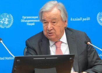 غوتيريش يحذّر: حل الدولتين يتعرّض لهجوم في وضح النهار وعلى العالم ألا يقف متفرجًا