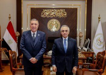 وزير العدل يستقبل رئيس المحكمة الدستورية العليا