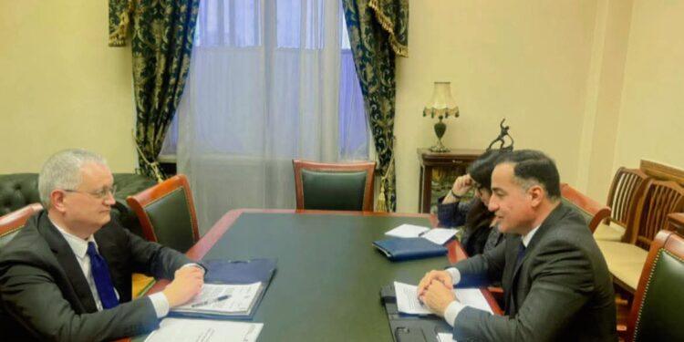 سفير مصر في موسكو يبحث تعزيز الشراكة الاستراتيجية مع نائب وزير الخارجية الروسي الجديد