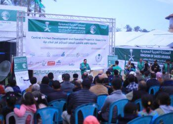 مركز الملك سلمان للإغاثة يدشن المطبخ المركزي في قطاع غزة لإنتاج 24,000 وجبة غذائية ساخنة يوميًا للأشقاء بالقطاع