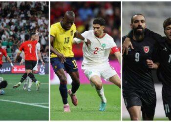 بروفة أخيرة لمنتخبات العرب قبل المونديال.. 7 مواجهات الليلة