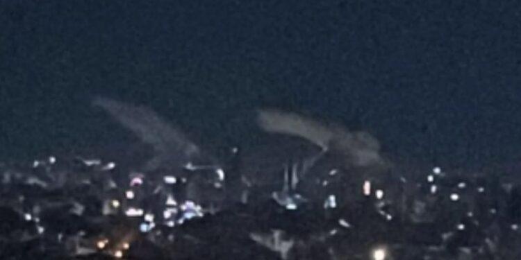 ضاحية بيروت الجنوبية تحت نيران الغارات الاسرائيلية