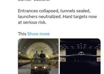 قاذفات “بي-2” تدخل على خط المواجهة.. ضربات أمريكية تستهدف مواقع صواريخ إيرانية تحت الأرض وتحول نوعي في مسار العمليات
