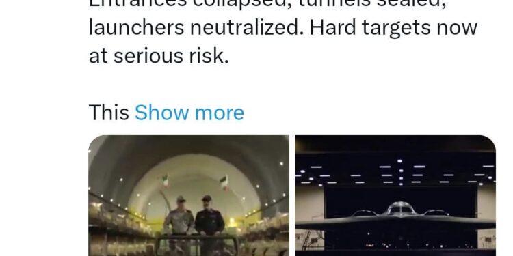 قاذفات “بي-2” تدخل على خط المواجهة.. ضربات أمريكية تستهدف مواقع صواريخ إيرانية تحت الأرض وتحول نوعي في مسار العمليات