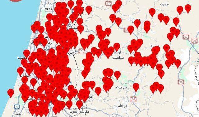 صافرات الإنذار تدوي في عدة مناطق تزامنًا مع تصعيد ميداني
