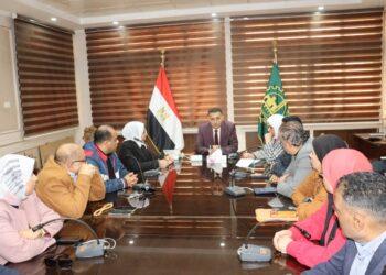 محافظ القليوبية يلتقي ممثلي الصحافة والإعلام