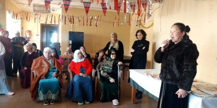 اعضاء جمعيه تعزيز الصداقه المصريه الصينيه تزور مقر ضيافه الكفيفات من كبار السن بمدينه القاهره