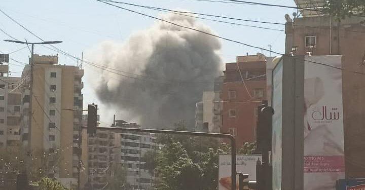 غارات إسرائيلية على الضاحية الجنوبية لبيروت وتصاعد التوتر على الجبهة اللبنانية