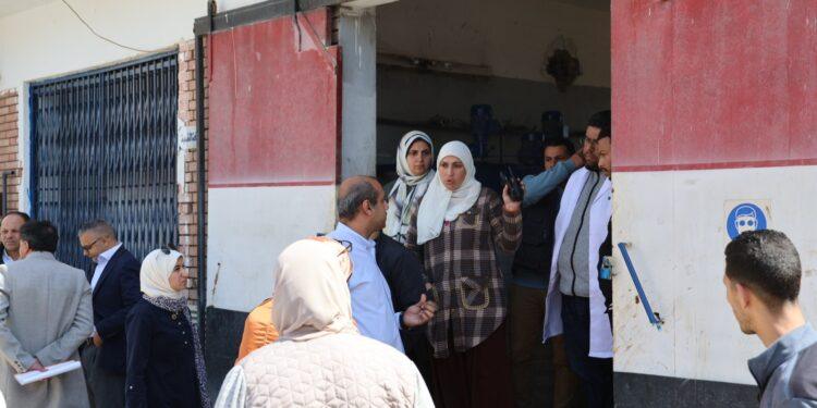 استجابة لشكاوى المواطنين متابعة ميدانية مشتركة لجودة مياه الشرب بقرية باسوس بالقناطر الخيرية
