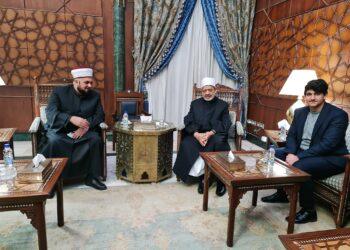 تهنئة خاصة من غزة: الشيخ السعافين يبارك للرئيس عبد الفتاح السيسى والإمام الأكبر وشعب مصر عيد الفطر المبارك السعيد .