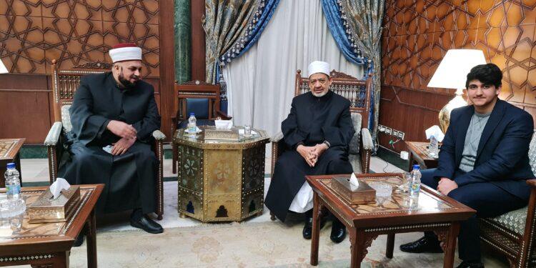 تهنئة خاصة من غزة: الشيخ السعافين يبارك للرئيس عبد الفتاح السيسى والإمام الأكبر وشعب مصر عيد الفطر المبارك السعيد .