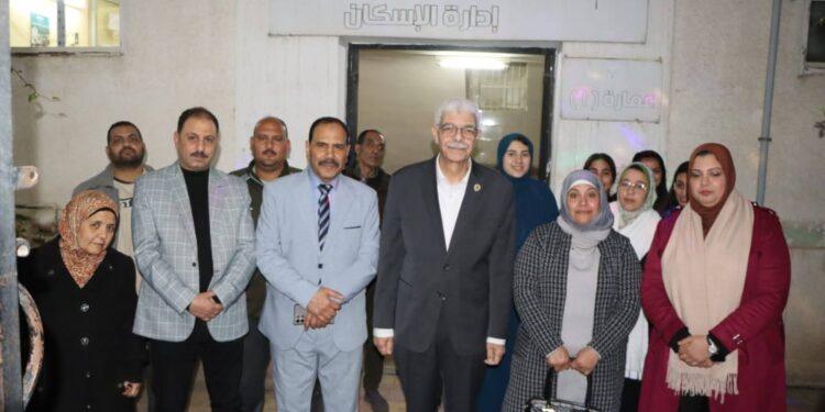رئيس جامعة المنوفية يتفقد المدن الجامعية للاطمئنان على الطلاب في ظل سوء الأحوال الجوية ويوجه بتوفير كافة احتياجاتهم