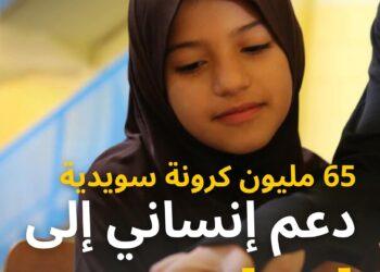 السويد تقدم حزمة دعم إنساني بقيمة 65 مليون كرونة سويدية إلى لبنان