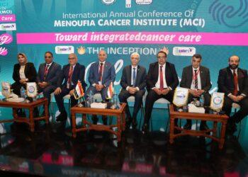 رئيس جامعة المنوفية يفتتح المؤتمر الدولي الأول لمعهد الأورام: صرح طبي لخدمة الدلتا ورؤية طموحة لتطوير علاج السرطان