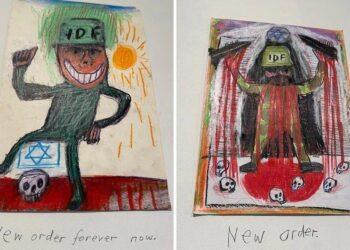 الفنان البريطاني ماثيو كولينجز يعرض أعمالًا نارية ضد العدوان على غزة: “الجحيم المتجسد يجب أن يُرى”