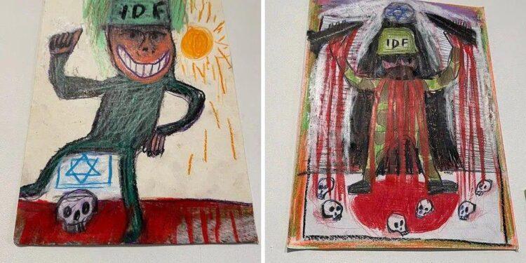 الفنان البريطاني ماثيو كولينجز يعرض أعمالًا نارية ضد العدوان على غزة: “الجحيم المتجسد يجب أن يُرى”