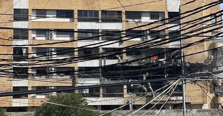 غارة على قلب الضاحية.. قصف إسرائيلي يستهدف شقة سكنية في الرحاب ببيروت