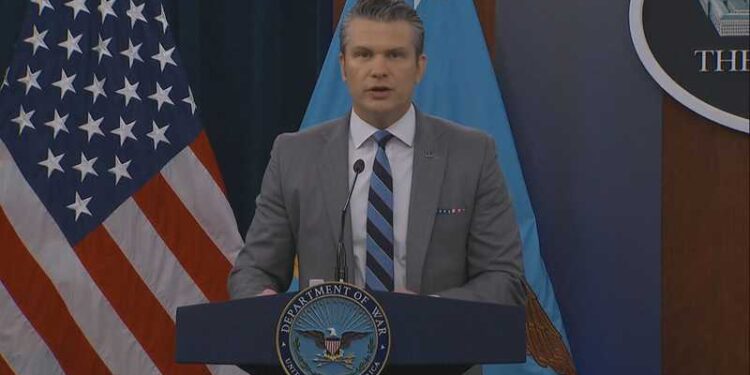 هيغسيث: الحصار الأميركي على إيران “يتسع لنطاق عالمي”