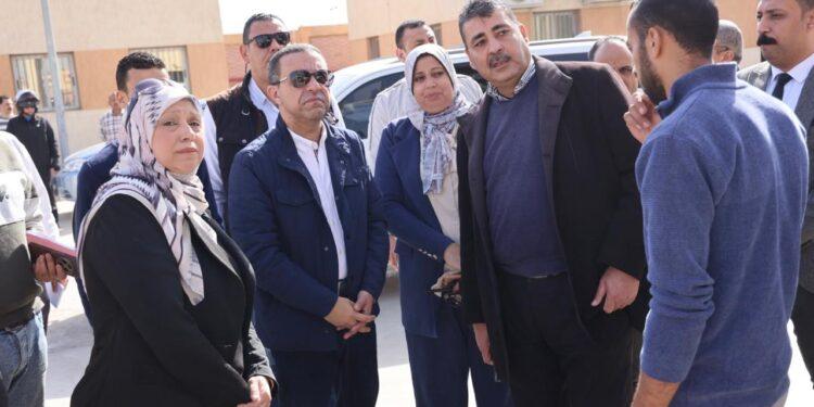 محافظ المنوفية يتفقد صوامع قويسنا الحقلية استعدادا لاستقبال موسم حصاد القمح