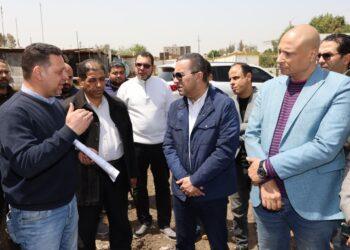 محافظ المنوفية يتفقد مشروعات «حياة كريمة» في أشمون