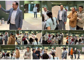 زيارة علمية لطلاب اللغة الإيطالية بجامعة سوهاج لتعزيز الوعي الثقافي والتاريخي