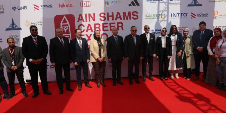 وزير التعليم العالي ومحافظ القاهرة ورئيس جامعة عين شمس يفتتحون النسخة الخامسة من الملتقى التوظيفي الأكبر بالجامعة ASU Career Expo 2026