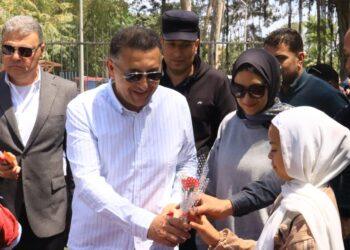 محافظ القليوبية يشارك المواطنين احتفالات “شم النسيم” بحدائق القناطر الخيرية ( صور )