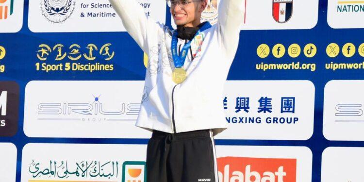 معتز وائل: بداية الموسم بميدالية ذهبية دافع قوي وهدفي الأكبر ميدالية أولمبية.