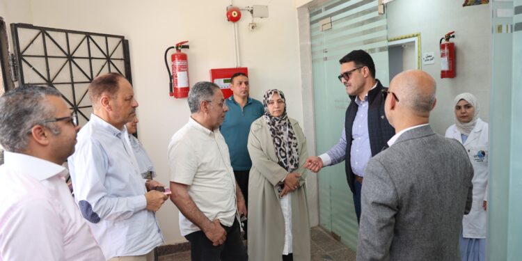 فودة فى جولة مفاجئة بمحطة عرب جهينة المغذية لمركز ومدينة شبين القناطر