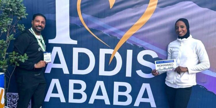 إسراء عويس تحقق أفضل رقم خلال العام بملتقى أديس أبابا لألعاب القوى